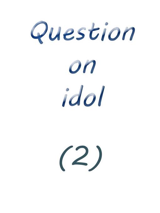 Title details for question on idol (2) by Farah solomon - Available